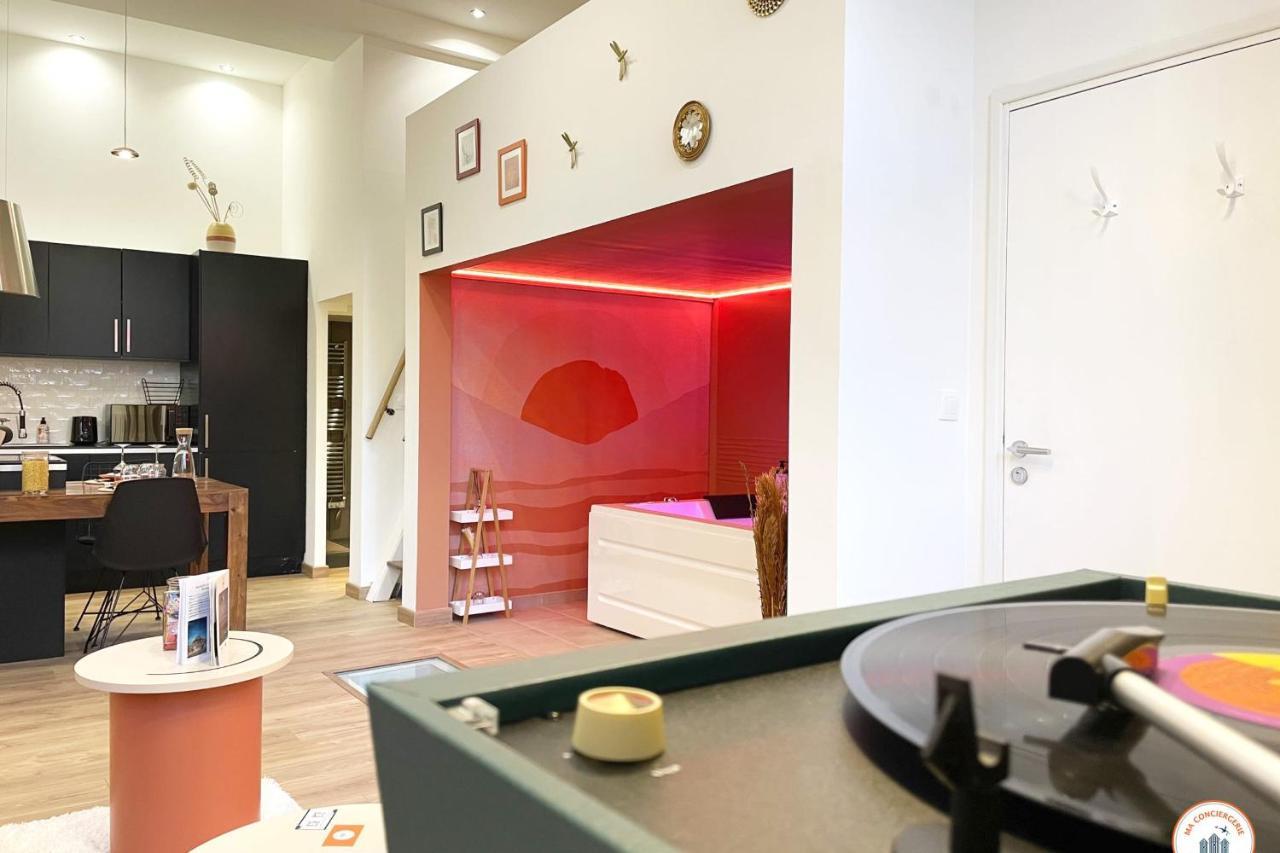 L'Orient-Express - Jacuzzi Spa - Parking - Loft Le Havre Ngoại thất bức ảnh