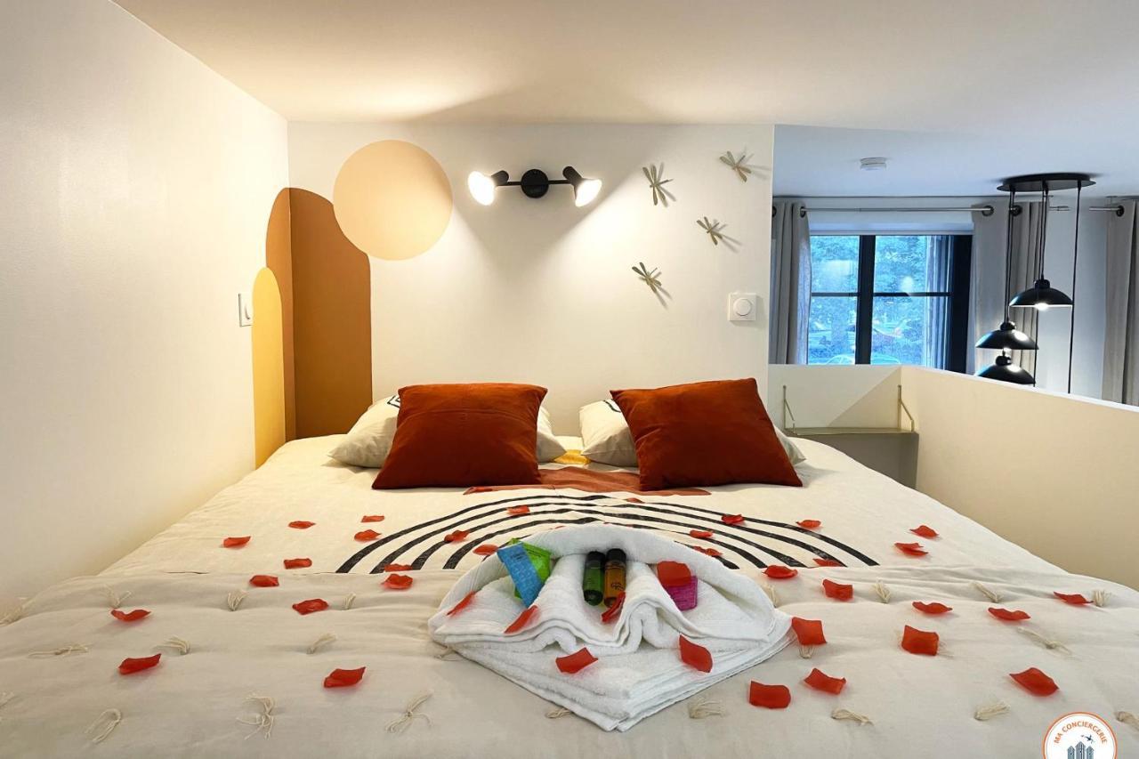 L'Orient-Express - Jacuzzi Spa - Parking - Loft Le Havre Ngoại thất bức ảnh