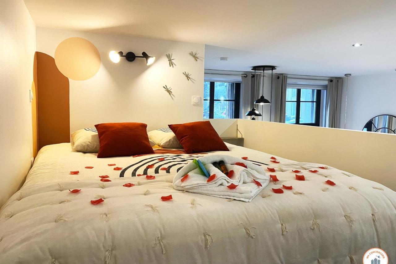 L'Orient-Express - Jacuzzi Spa - Parking - Loft Le Havre Ngoại thất bức ảnh