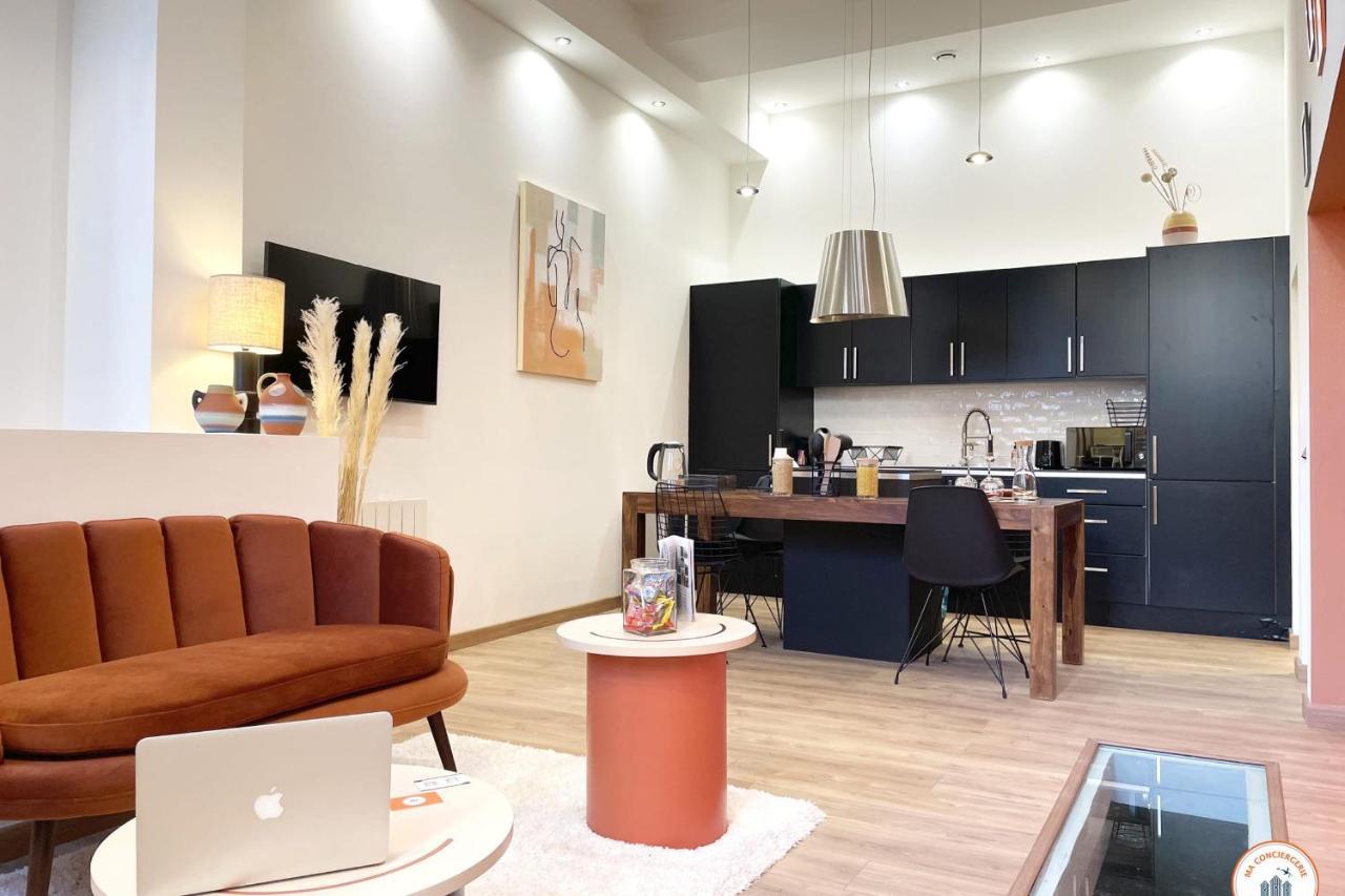 L'Orient-Express - Jacuzzi Spa - Parking - Loft Le Havre Ngoại thất bức ảnh