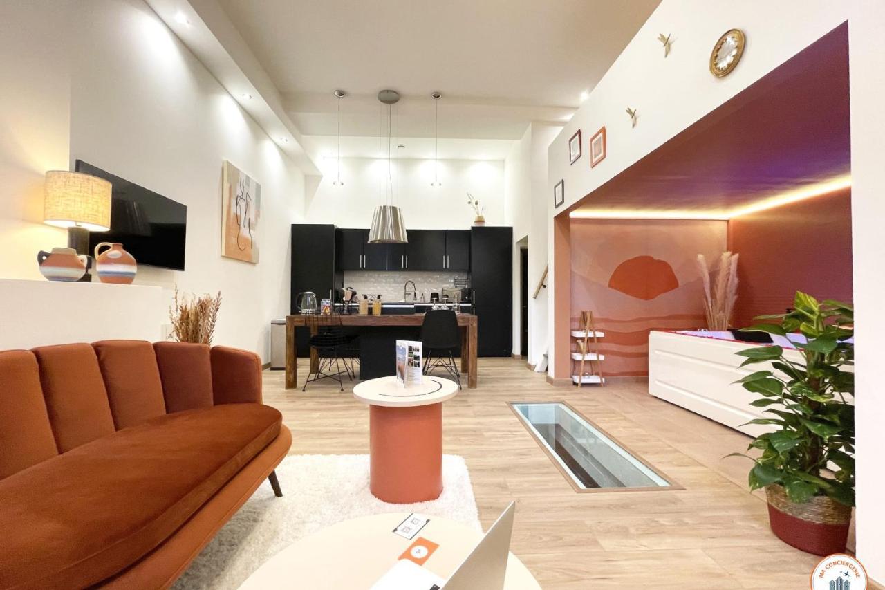 L'Orient-Express - Jacuzzi Spa - Parking - Loft Le Havre Ngoại thất bức ảnh