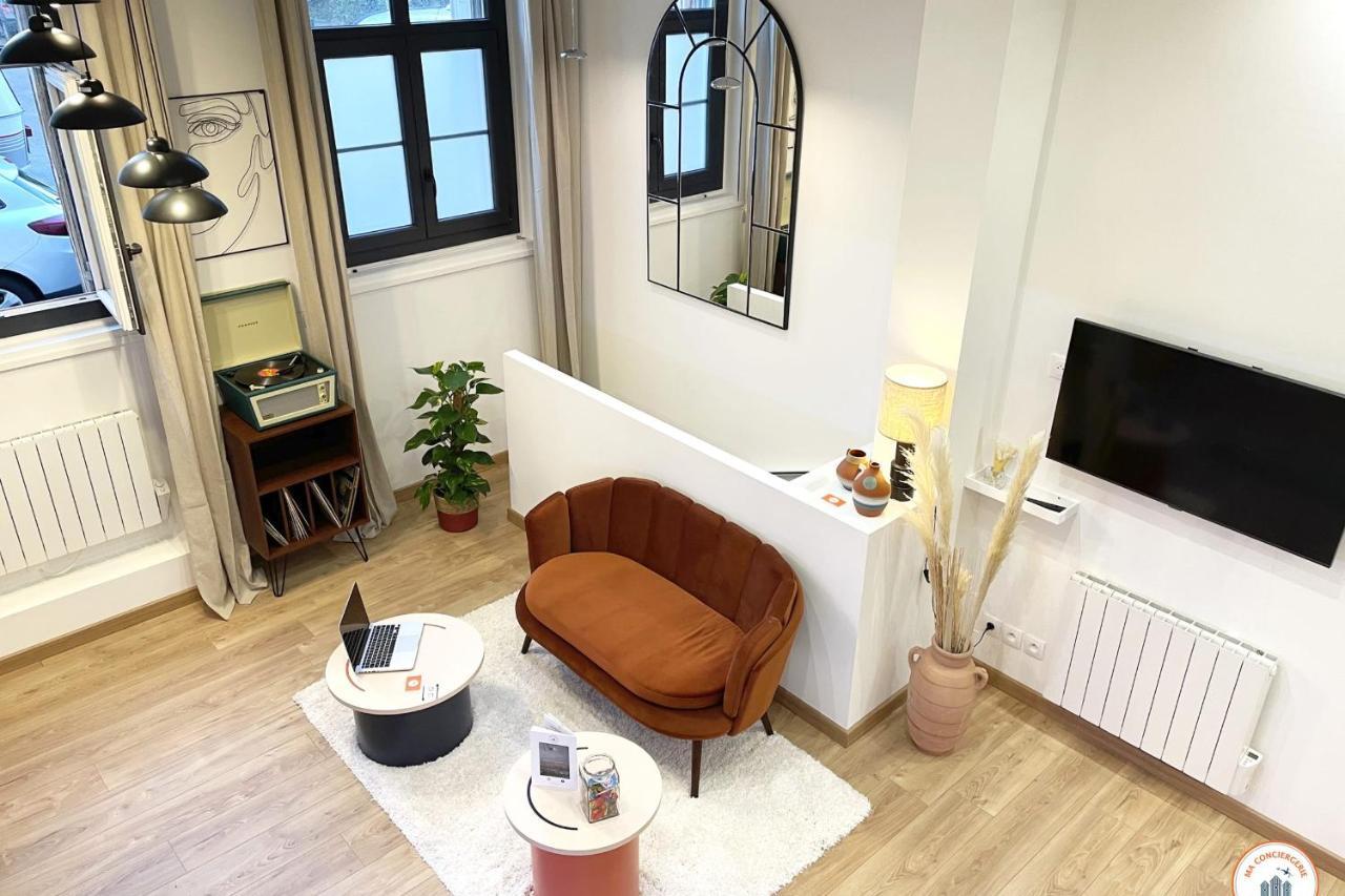 L'Orient-Express - Jacuzzi Spa - Parking - Loft Le Havre Ngoại thất bức ảnh