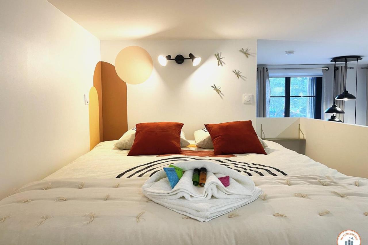 L'Orient-Express - Jacuzzi Spa - Parking - Loft Le Havre Ngoại thất bức ảnh