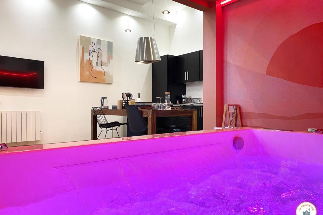 L'Orient-Express - Jacuzzi Spa - Parking - Loft Le Havre Ngoại thất bức ảnh